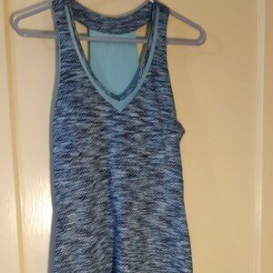 MPG Mondetta Womens Golf Tennis Active Wear Casual Sports Dress Blue Size Medium